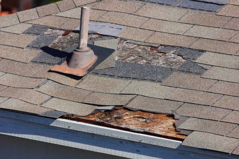 Damaged Roof Replacement in Highland, MD