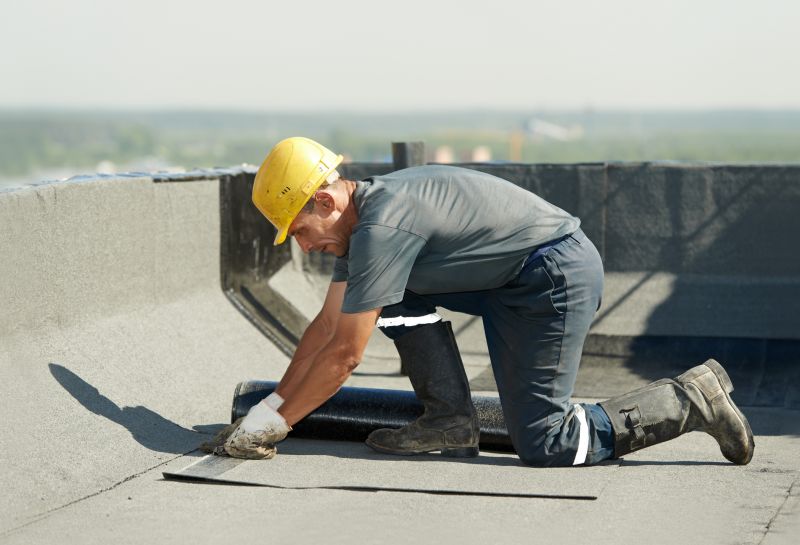 Single Ply Roof Installation in Howard County, MD